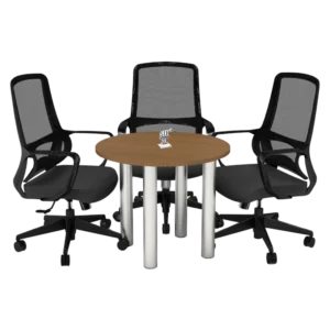 Round Hollow Discussion Table