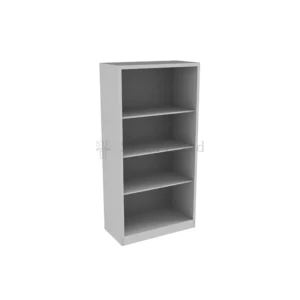Full Height Cupboard without Door C/W 3 Adjustable Shelves SOU M118W