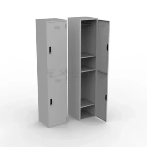 Single Steel Locker 2 Compartments SOU M114C