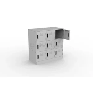 Half Height Steel Locker 9 Compartments SOU M129