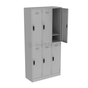 Multiple Steel Locker 6 Compartments SOU M141 A