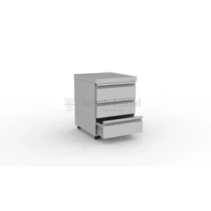 Steel Mobile Pedestal with Ball Bearing Slide 3 Drawer SOU M181