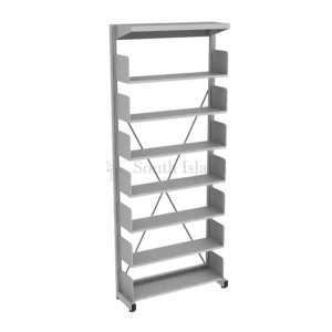 Library Rack Single Sided (Without Side Panel) 7 Level SOU M317W