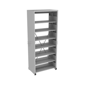 Steel Library Rack Double Sided (Side Panel) 7 Level SOU M327