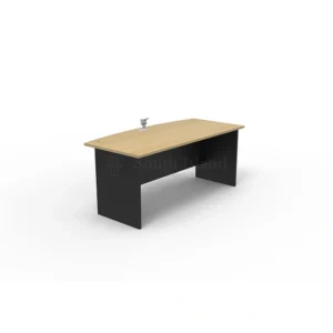 Executive Writing D-Shape Table Workstation