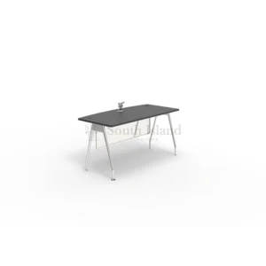 Executive D-Shape Table C/W Inula A Leg Workstation
