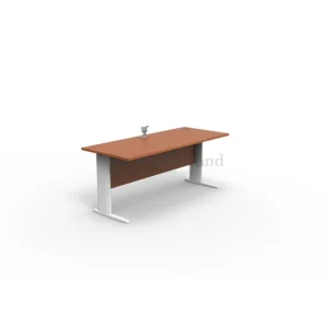Executive Rectangular Table C/W J Metal Leg Workstation