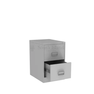 Filing Cabinet 2 Drawer with Recessed Handles, Locking Bar & Ball-Bearing Slide SOU M106 CB