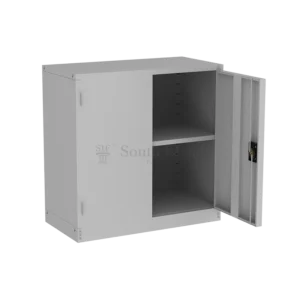 Half Height Cupboard with Steel Swinging Door & 1 Adjustable Shelf SOU M112