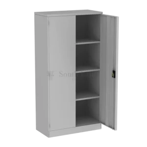 Full Height Cupboard with Steel Swinging Door CW 3 Adjustable Shelves SOU M118