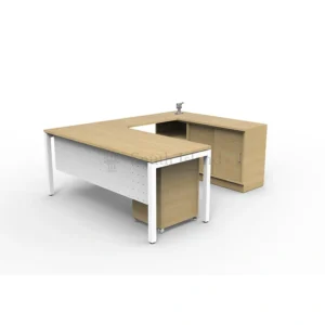 Manager L-Shape U Table Workstation