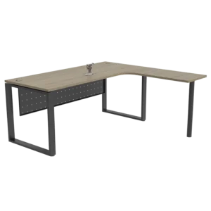 Executive SQ Series L-Shape Table C/W SQ+ Hollow Metal