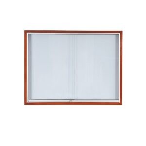 Sliding Glass Cabinet – Wooden Frame - SIF Development Sdn Bhd