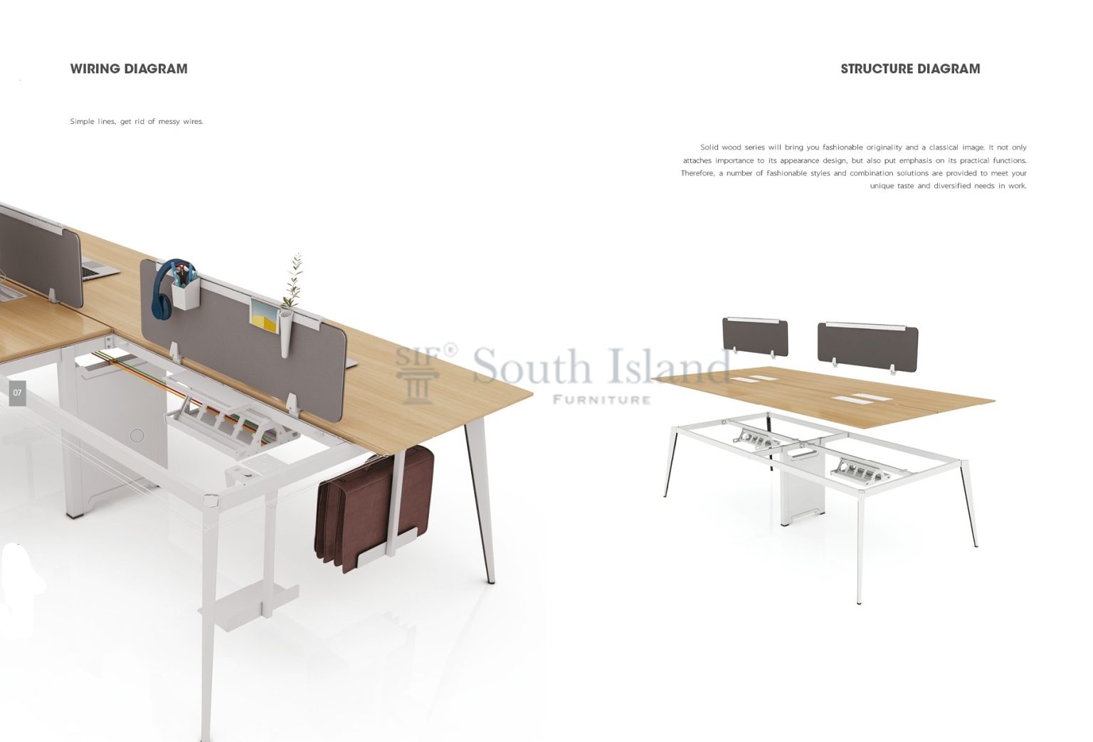 Workstation AL Metal Series - SIF Development Sdn Bhd