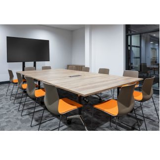 Conference Adjustable Table Mobile